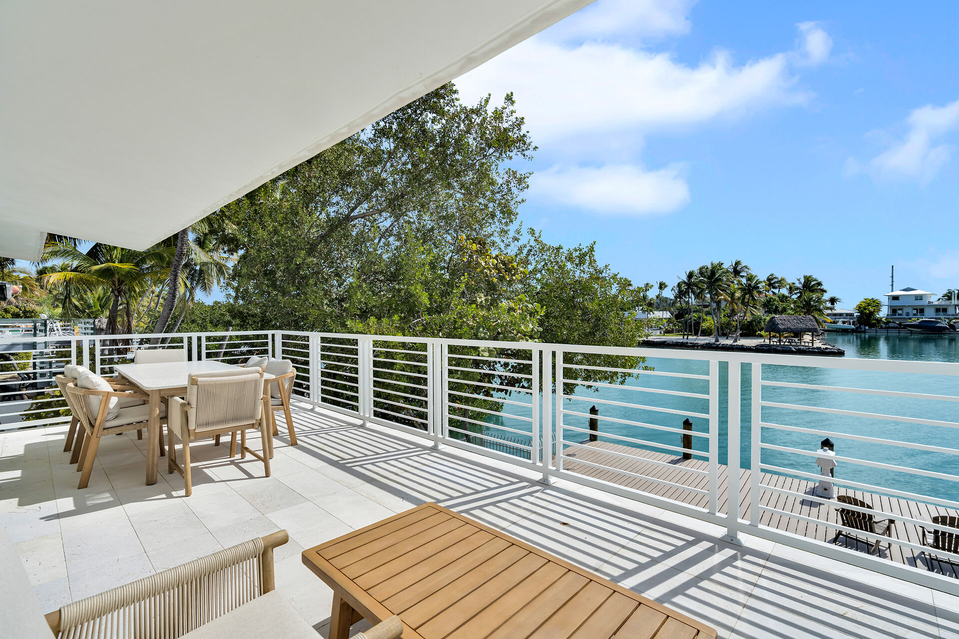 Relax and take in the stunning island views.