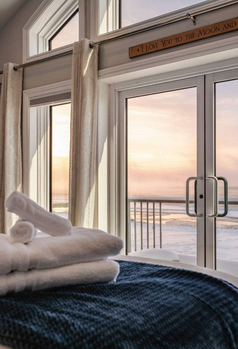 The most Luxurious view in the Private Master Bedroom