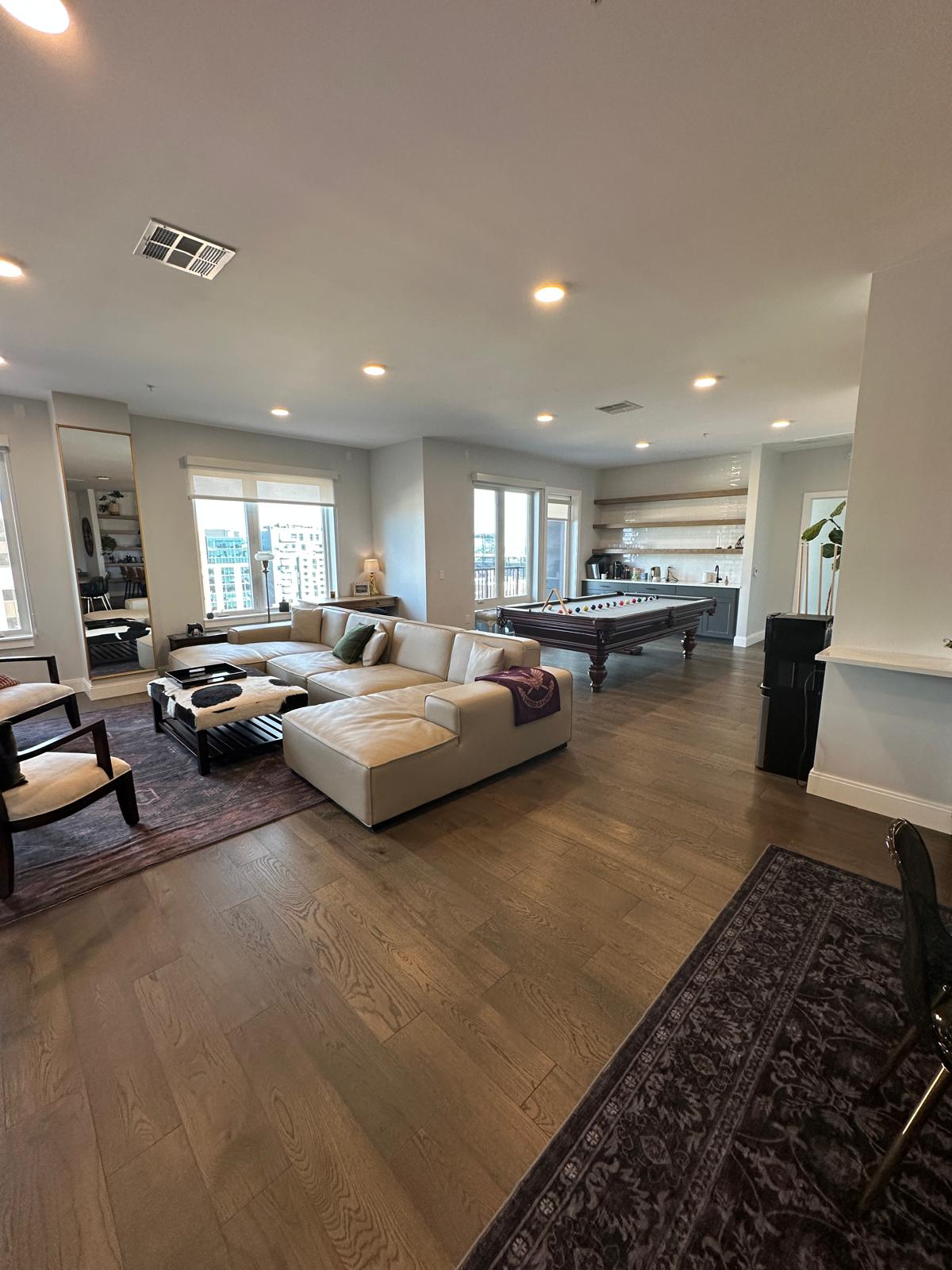 Open Floor Plan Living Room