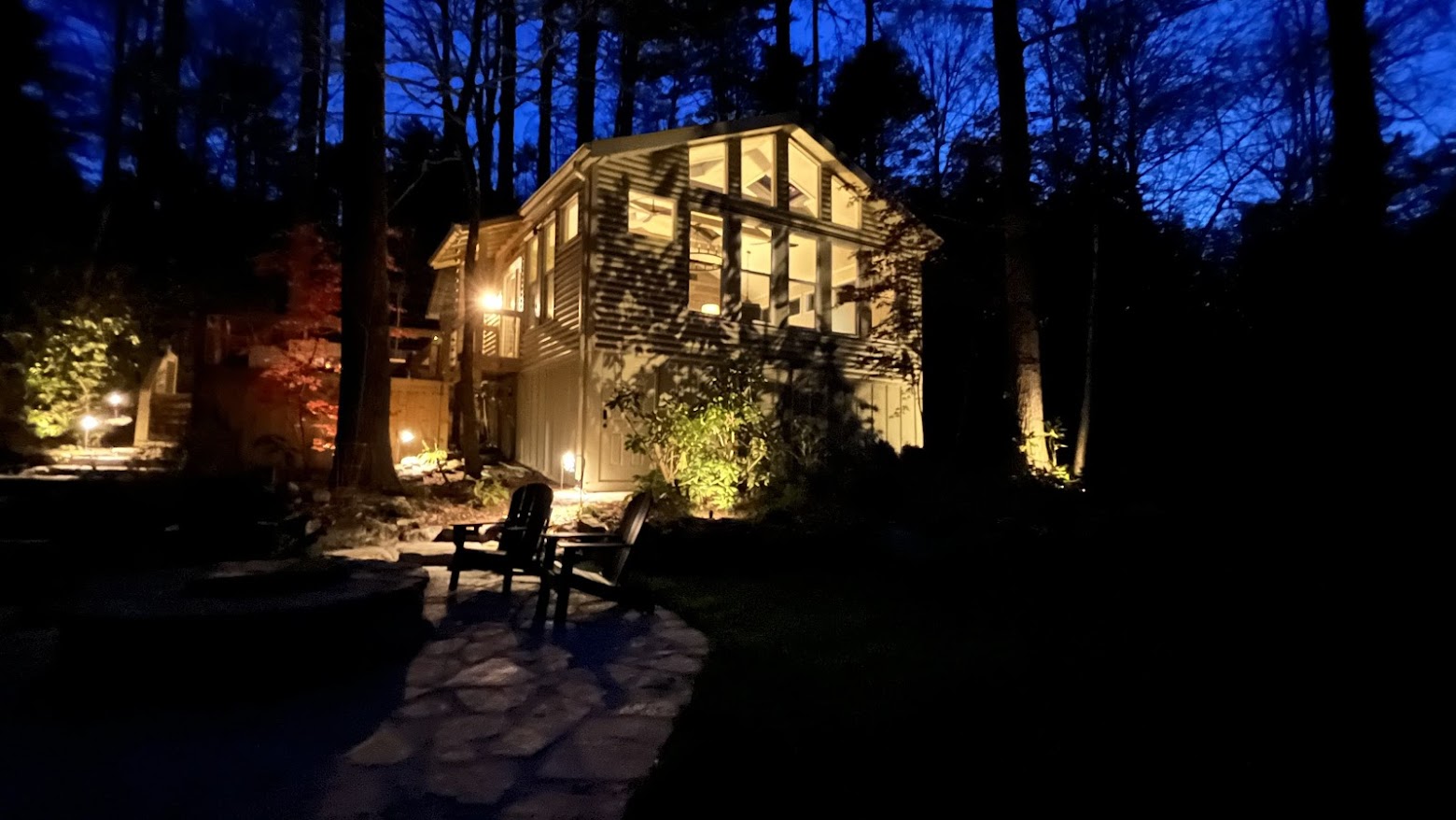 It's an enchanting setting no matter the season, weather or time of day.