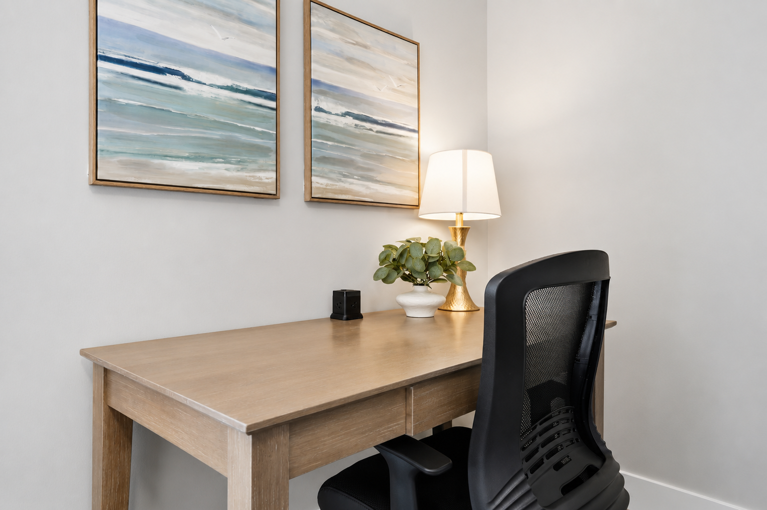Whether you're working remotely or planning tomorrow's adventures, the dedicated workspace offers a quiet, comfortable place to stay productive.