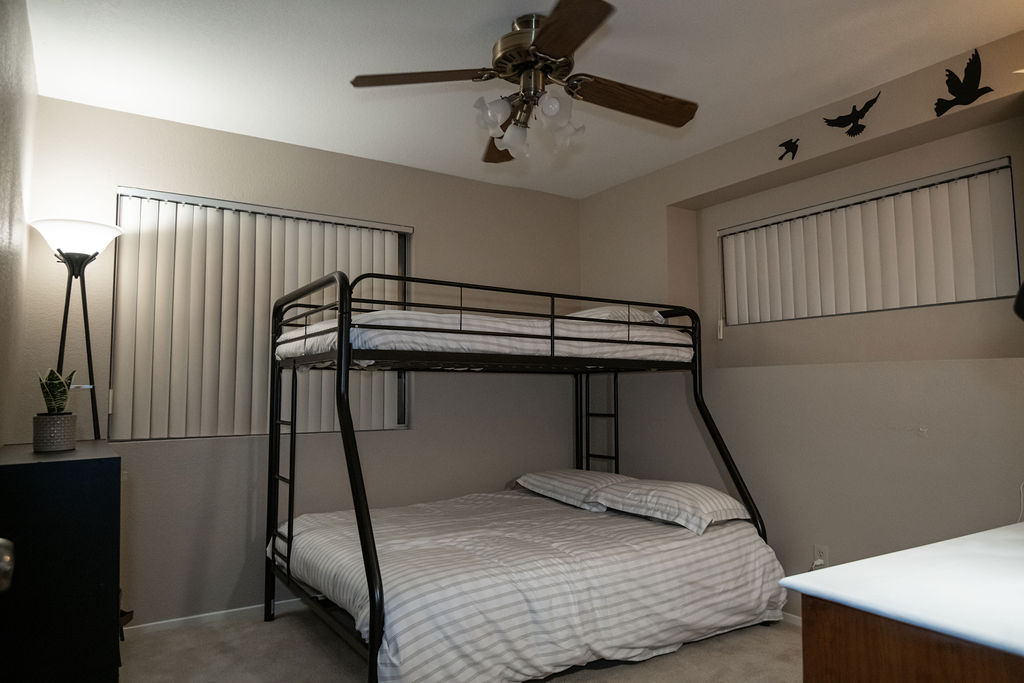 Full/twin bed upstairs