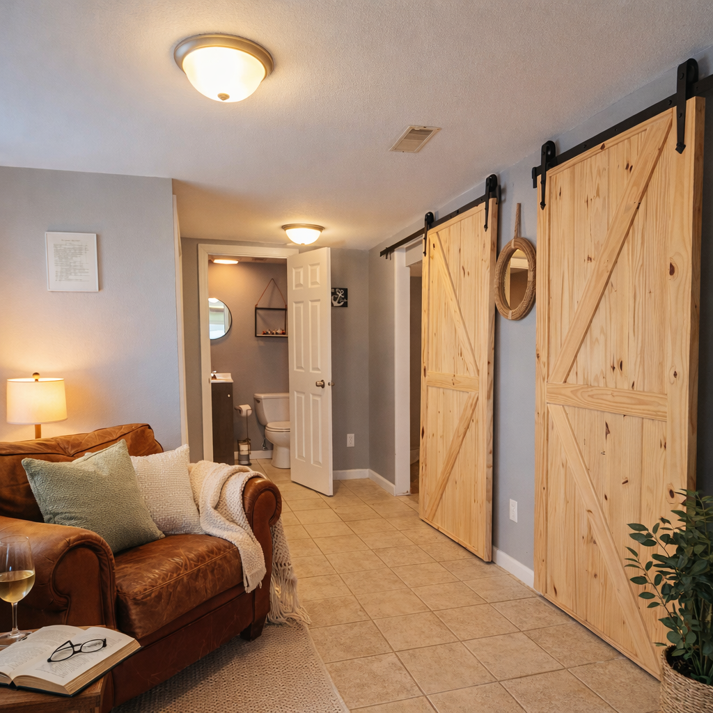 Basement Living area