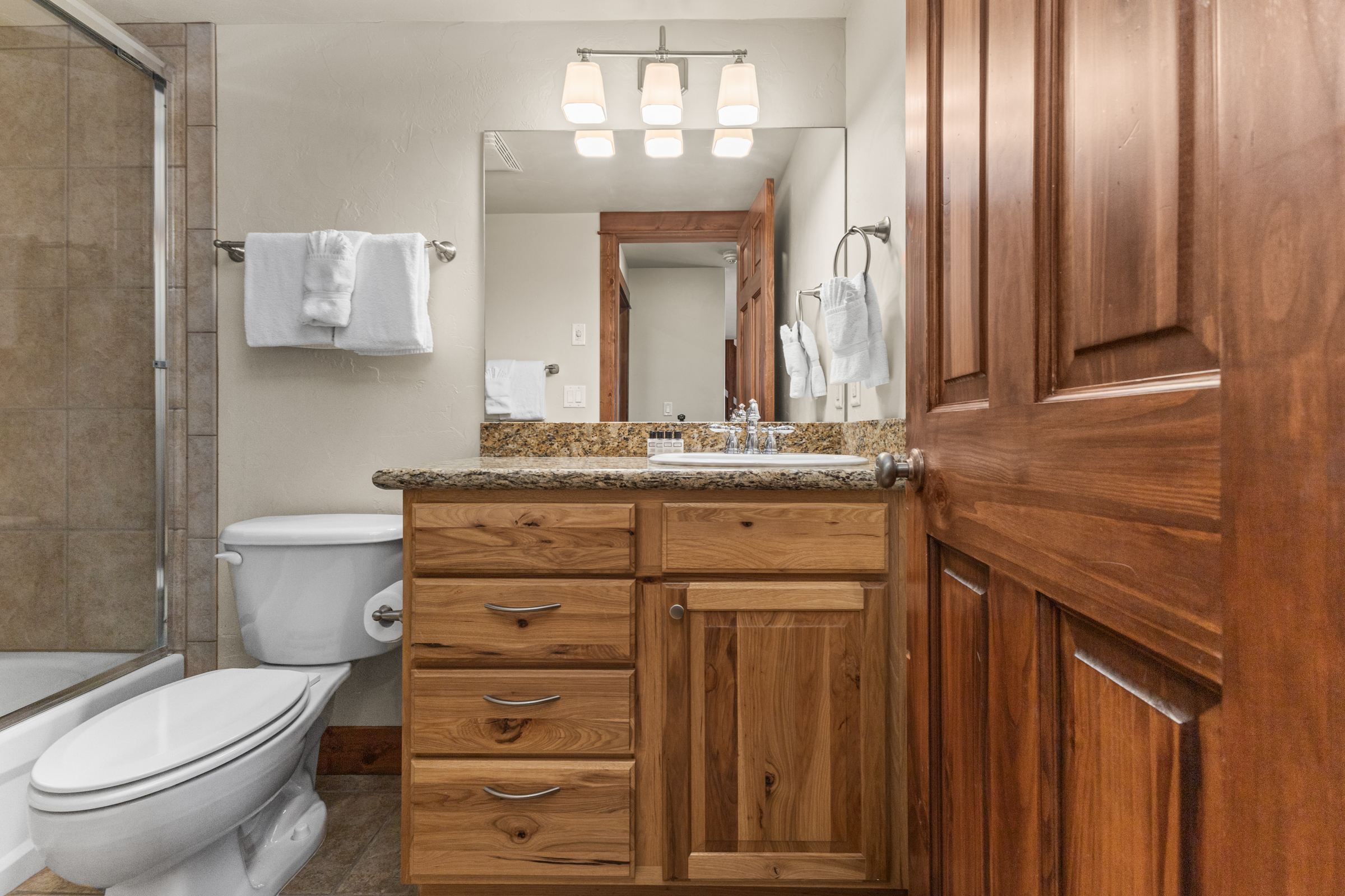 Bathroom 3 | Vanity Mirror | Shower Tub Combo