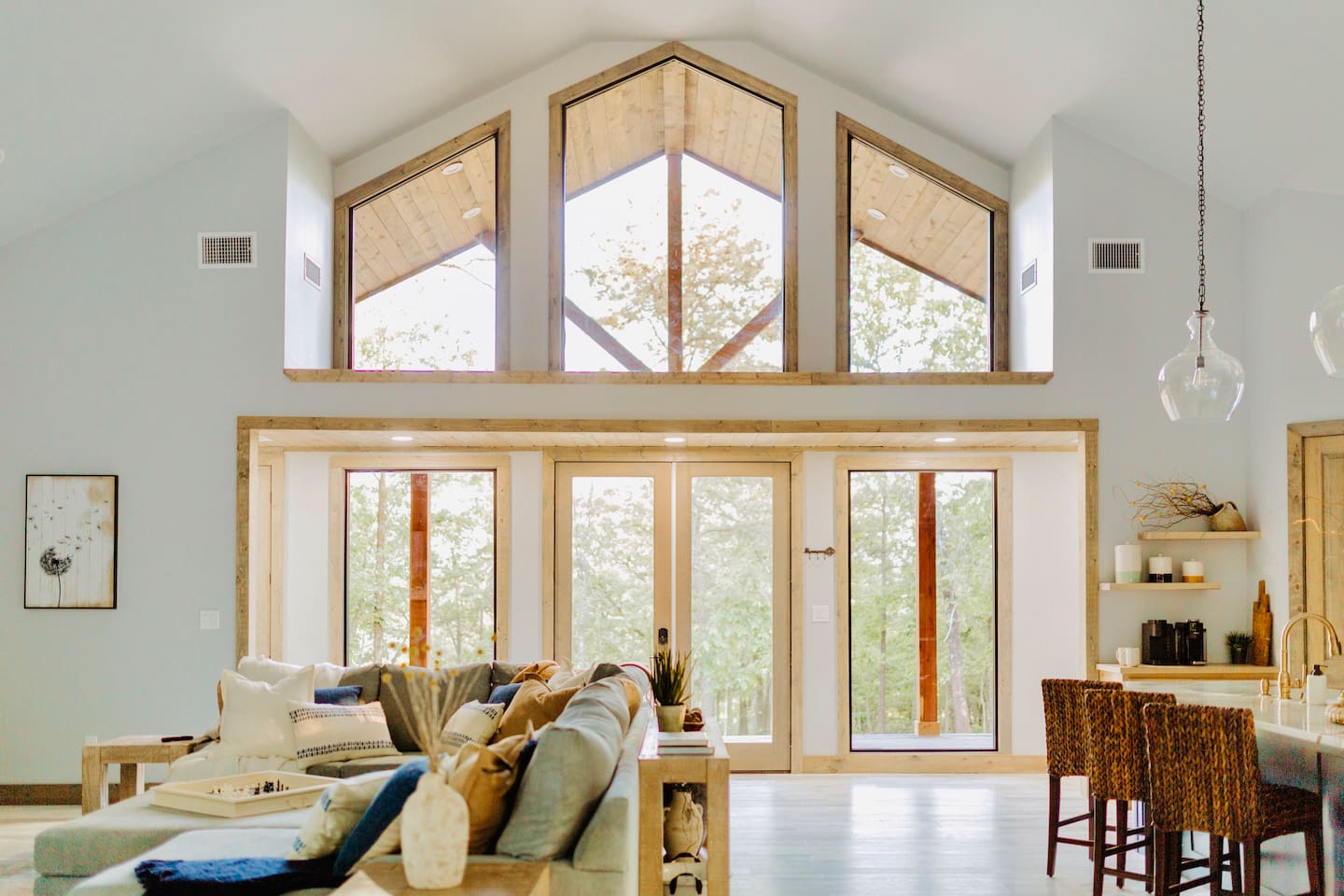 Gorgeous entry, elegant design, breathtaking views at our beautiful cabin