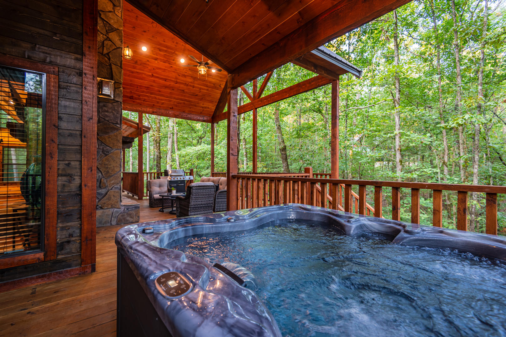 Rated Top 10 One Bedroom + Oversized Deck + Game Room + Prime Location + Hot Tub