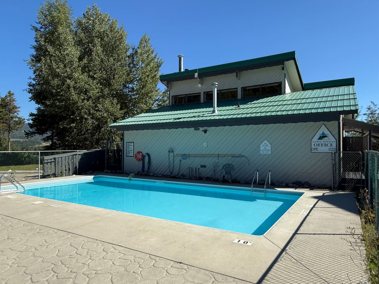 Great pool for floating or walking about to beat the heat. It’s open from the July long weekend to the September long weekend. 
