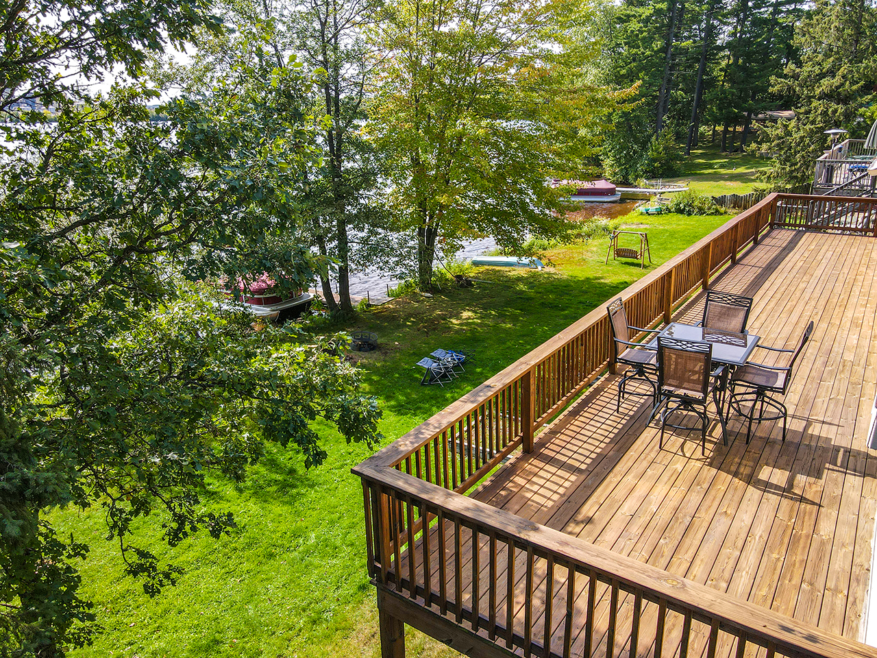 Balcony - Deck View Overlooking Yard