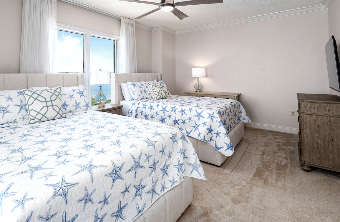 Two Queen Beds in 2nd Bedroom