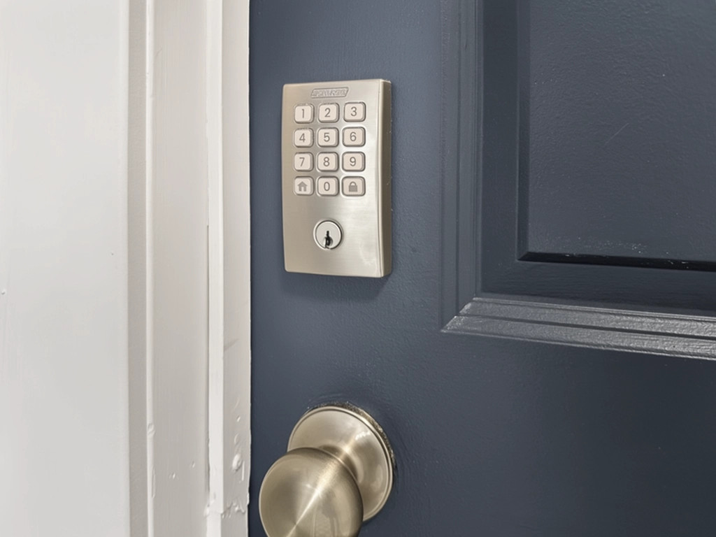 Keyless deadbolt for easy check-in 