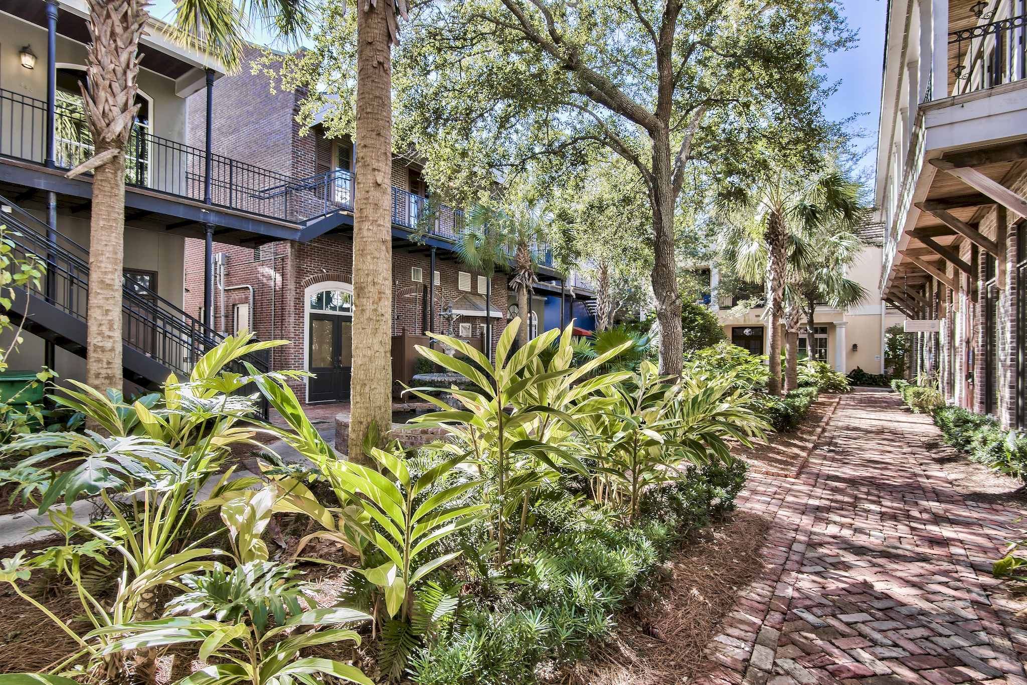 Courtyard Below Unit