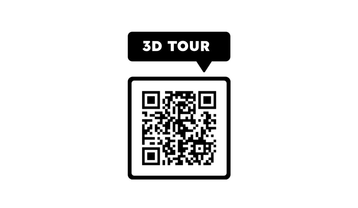 Scan this QR code to take a 3D tour of the space!