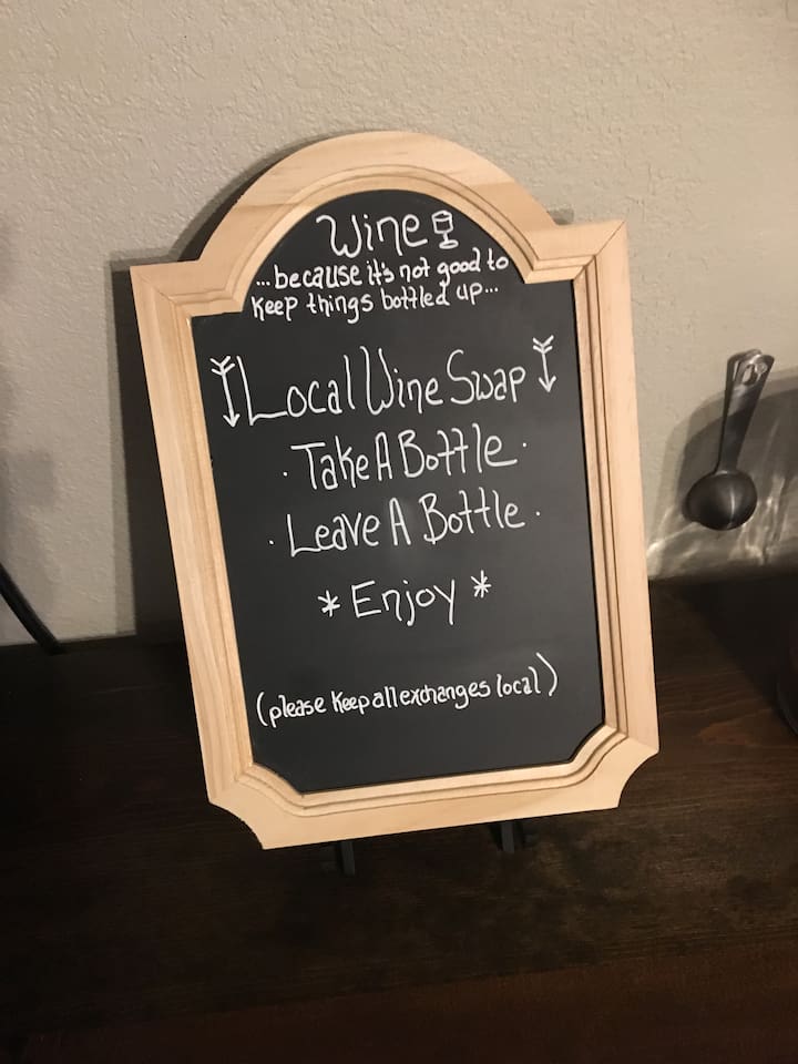 Local wine exchange! 