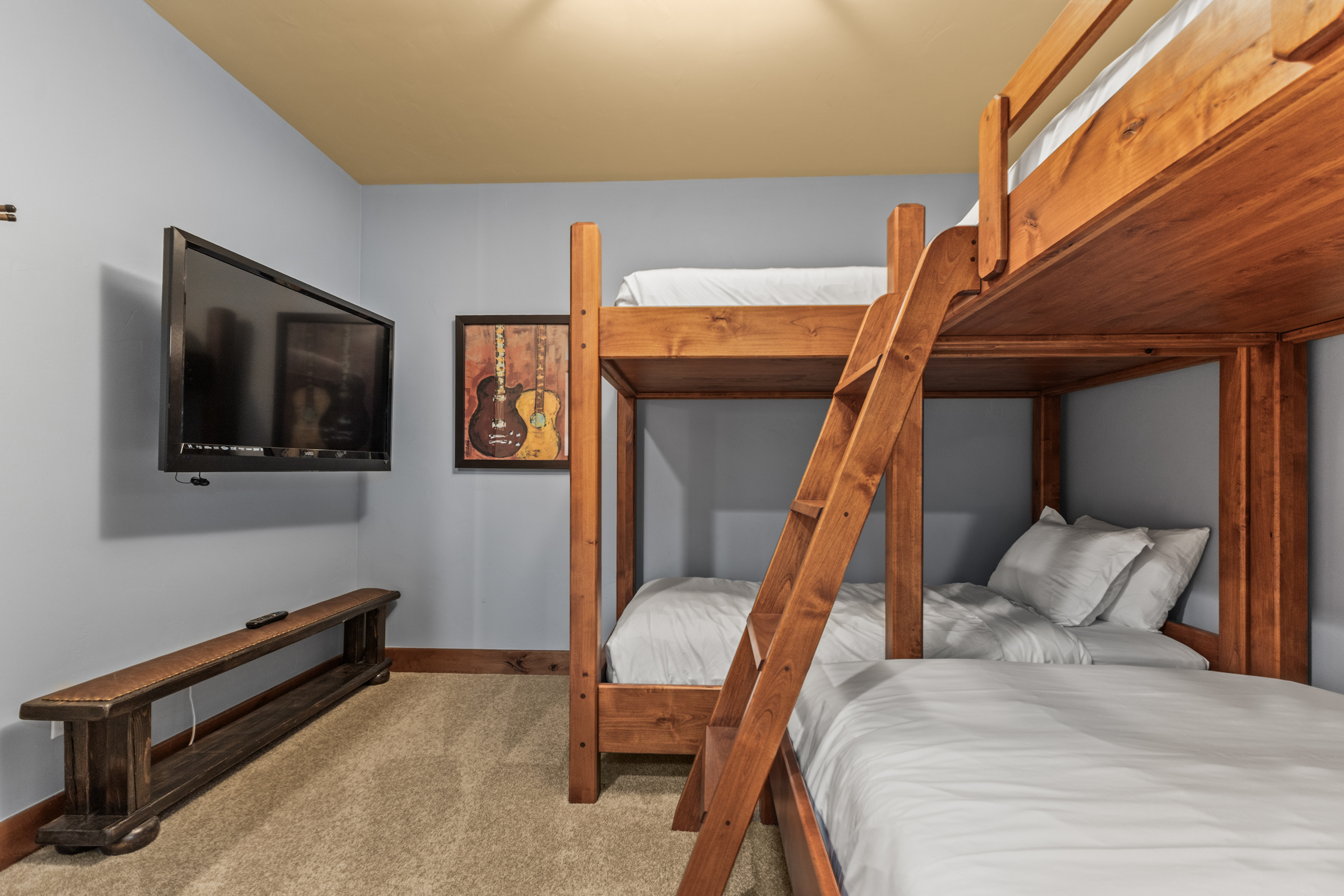 Bunk Beds Bedroom #2 | Smart Tv