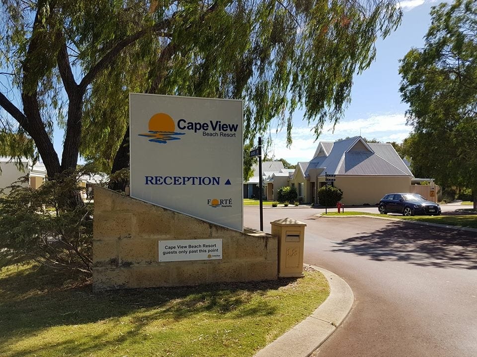 Front Entrance to CapeView Resort