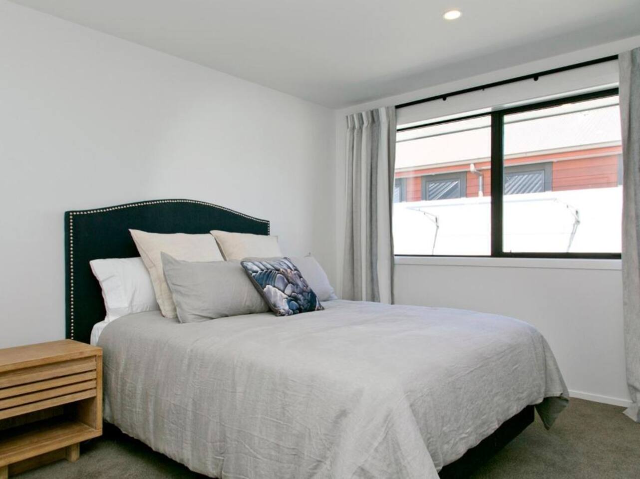 Bedroom 3 which comes complete with TV on the wall 