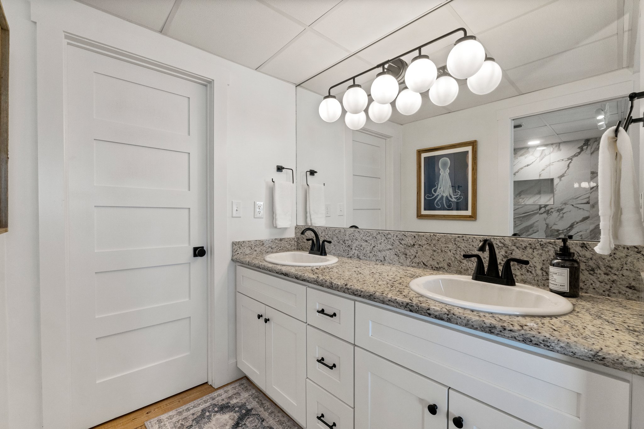 Master Bath with Walk-In Closet