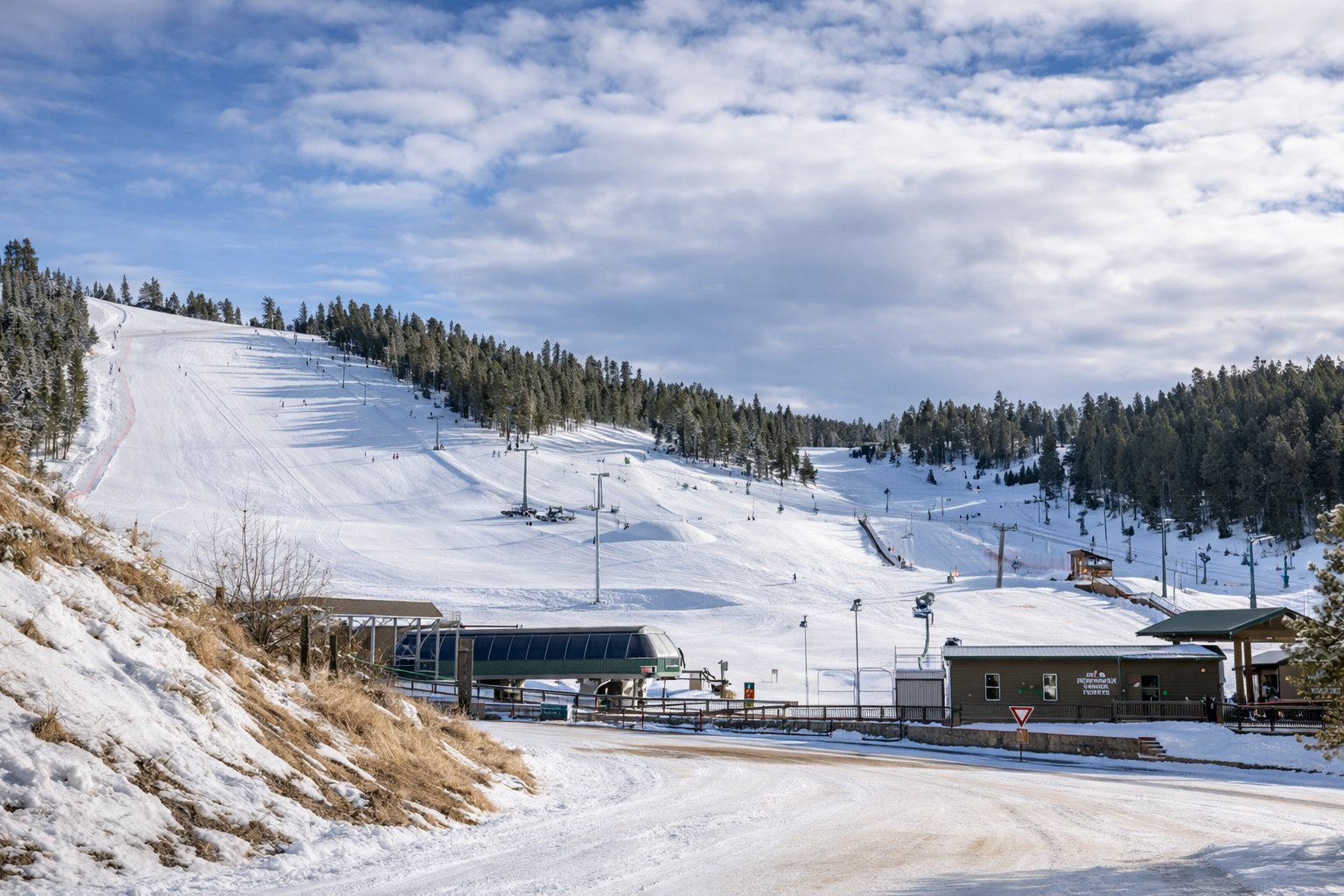 Wake up to Angel Fire’s legendary terrain just steps from your condo.