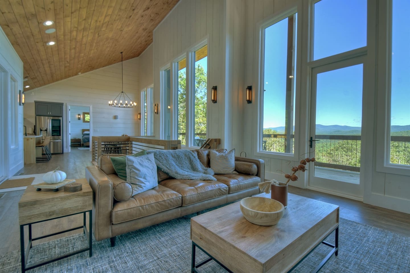 Open floor plan first floor