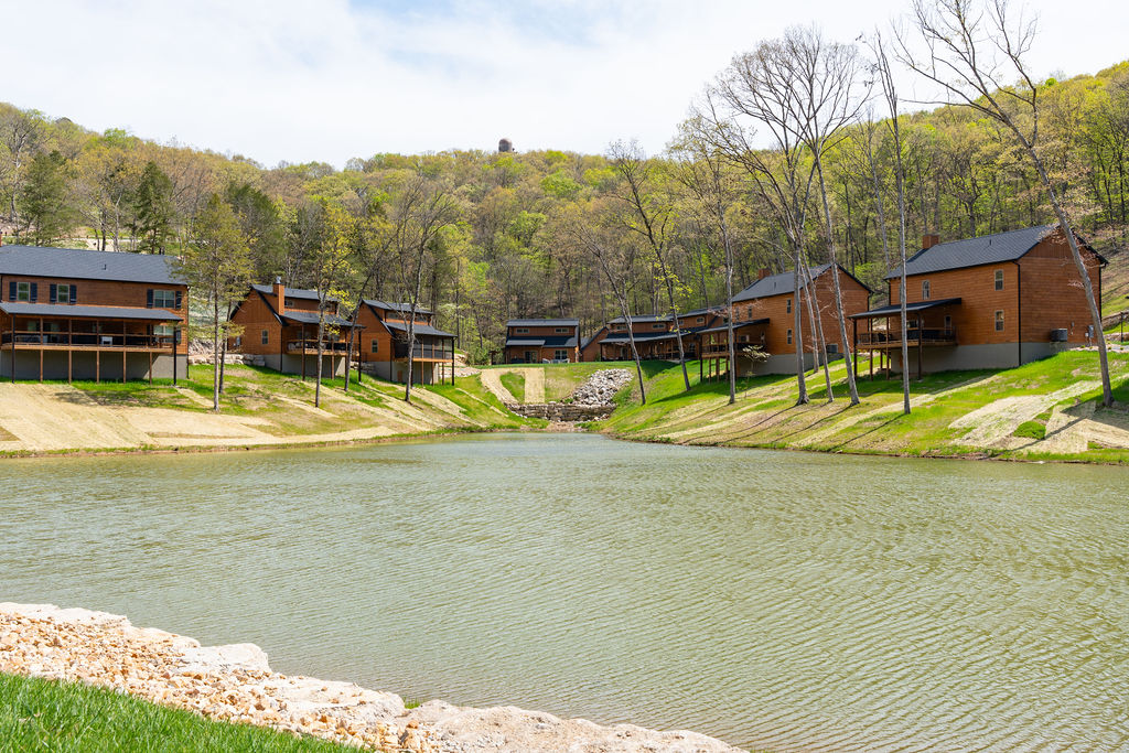 Tall Timbers has a stocked catch-and-release fishing lake. No octopus, but you will find bass, bluegill and catfish