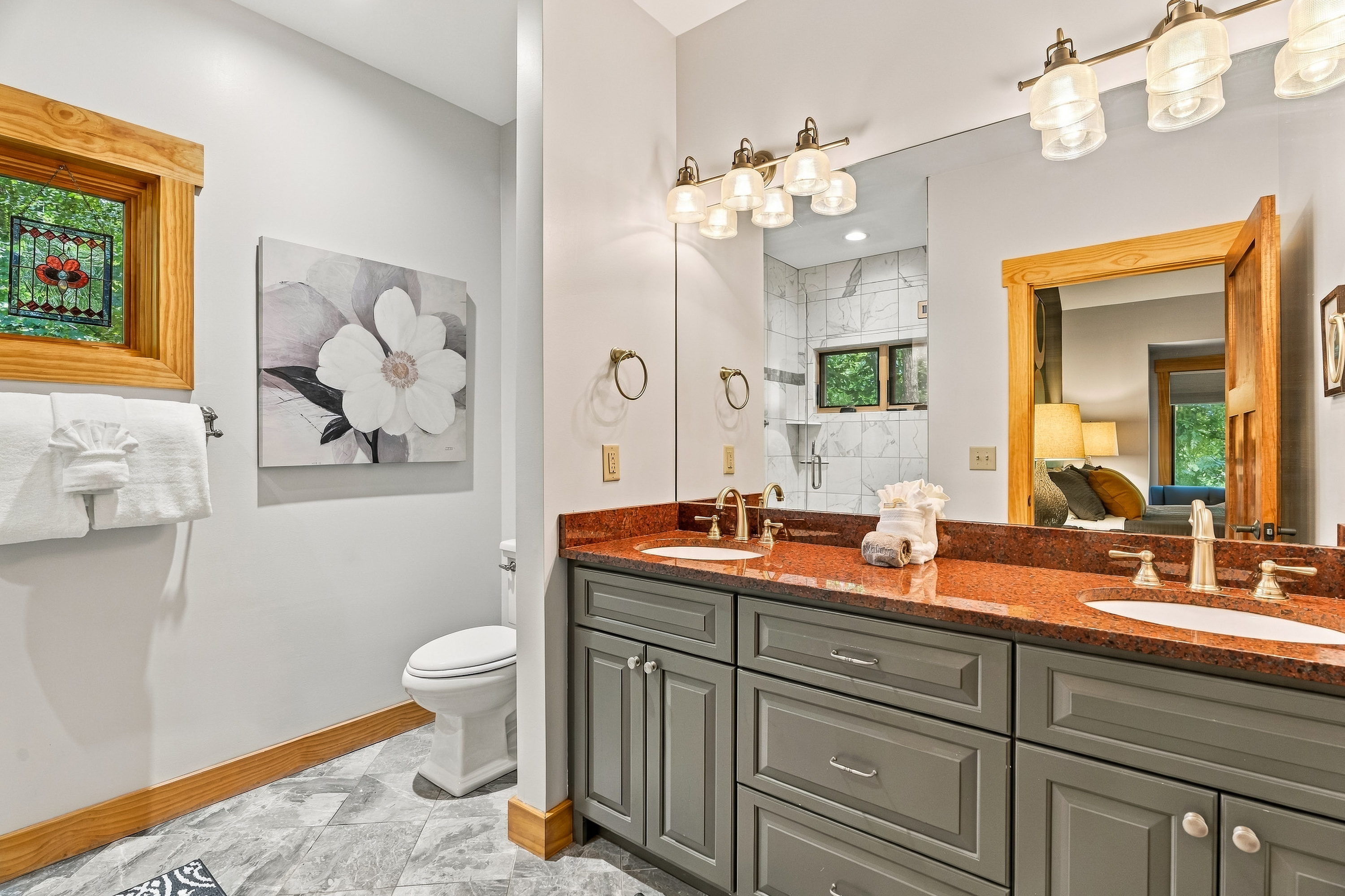 Master bathroom