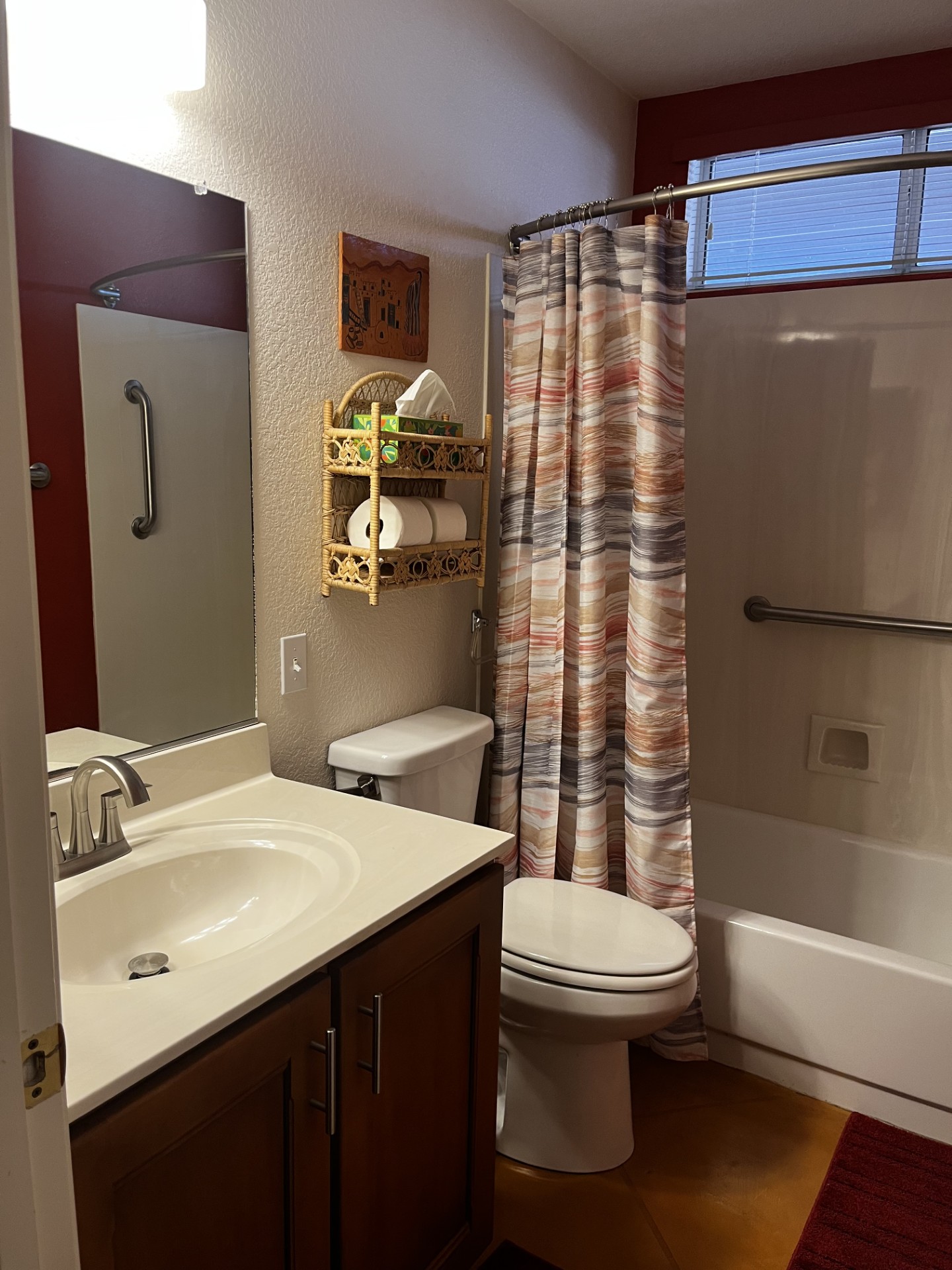 Guest Bathroom offers a tub shower combination