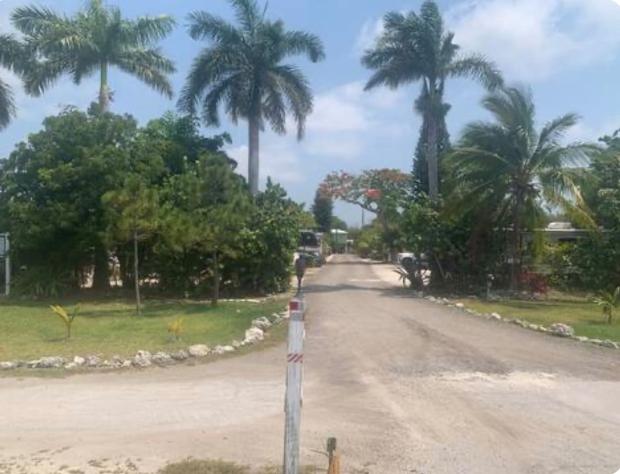 First entrance to the RV Park.