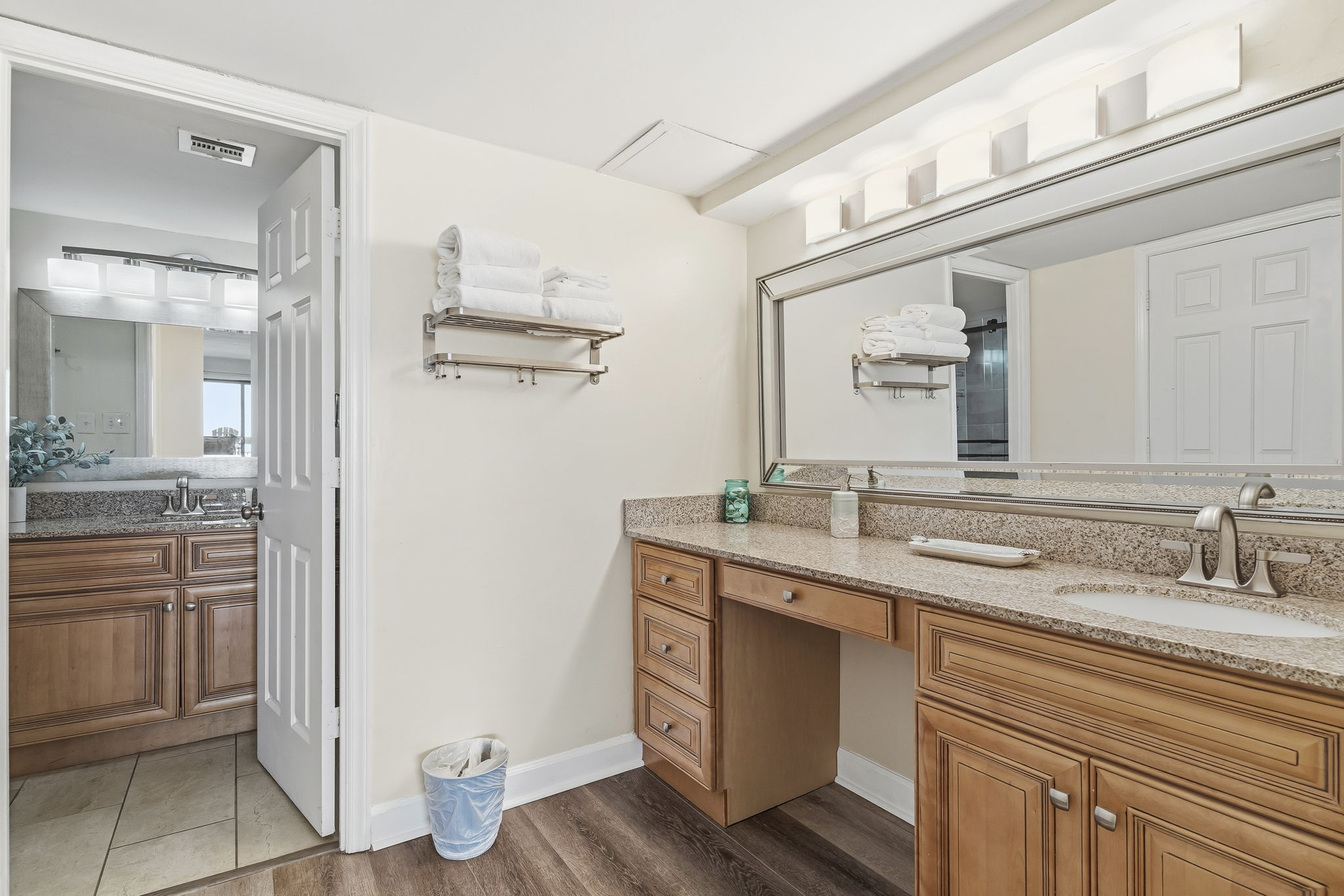 Primary bathroom vanity