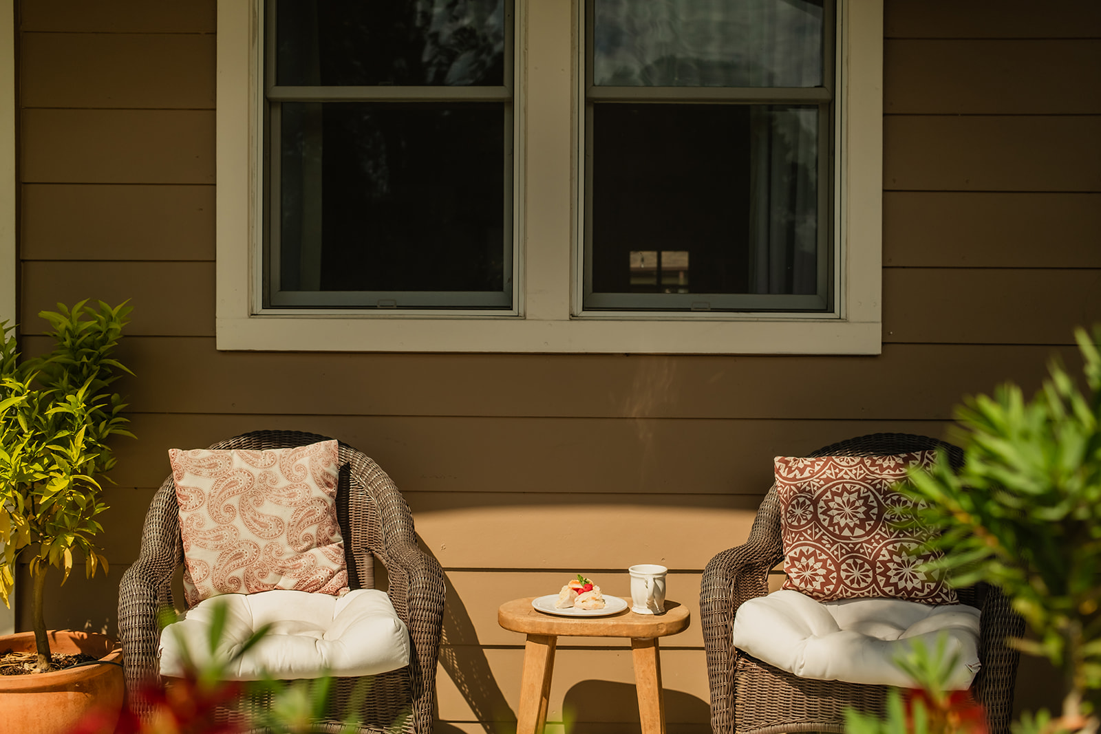 Front porch for people watching