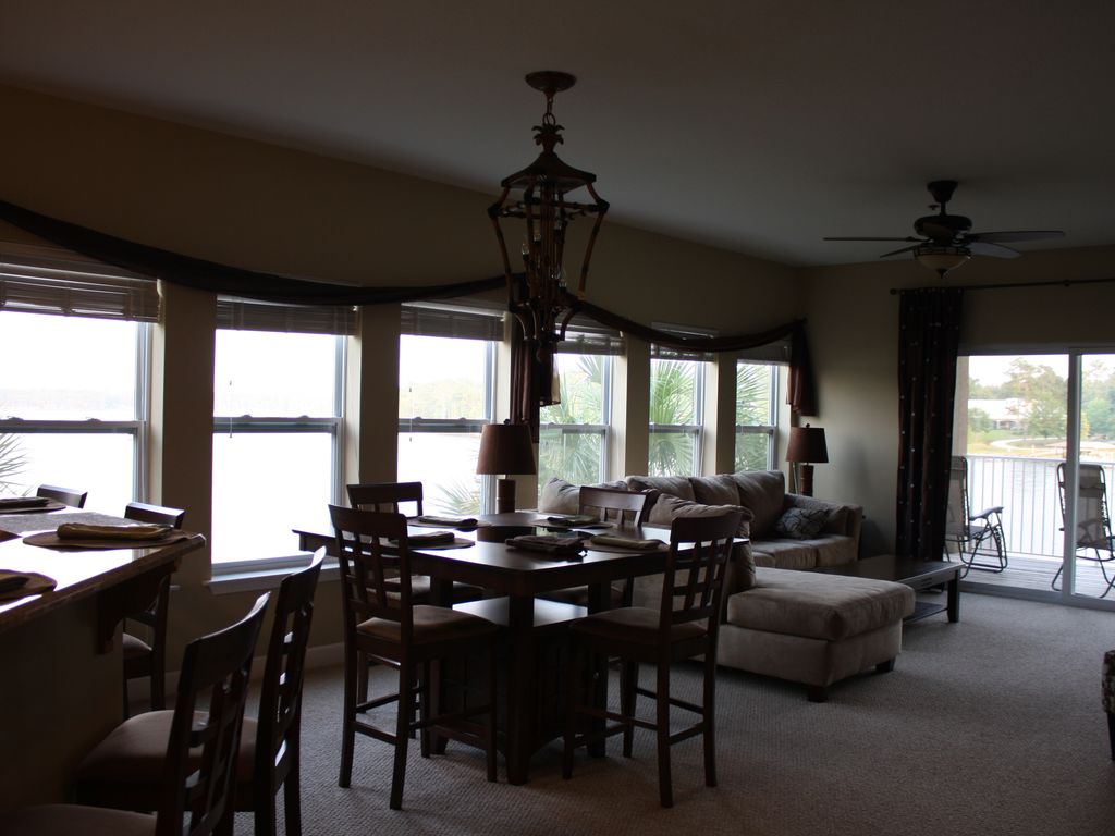 Plenty of windows to allow best view of beautiful Wolf Bay.Typical 3 BR Premium