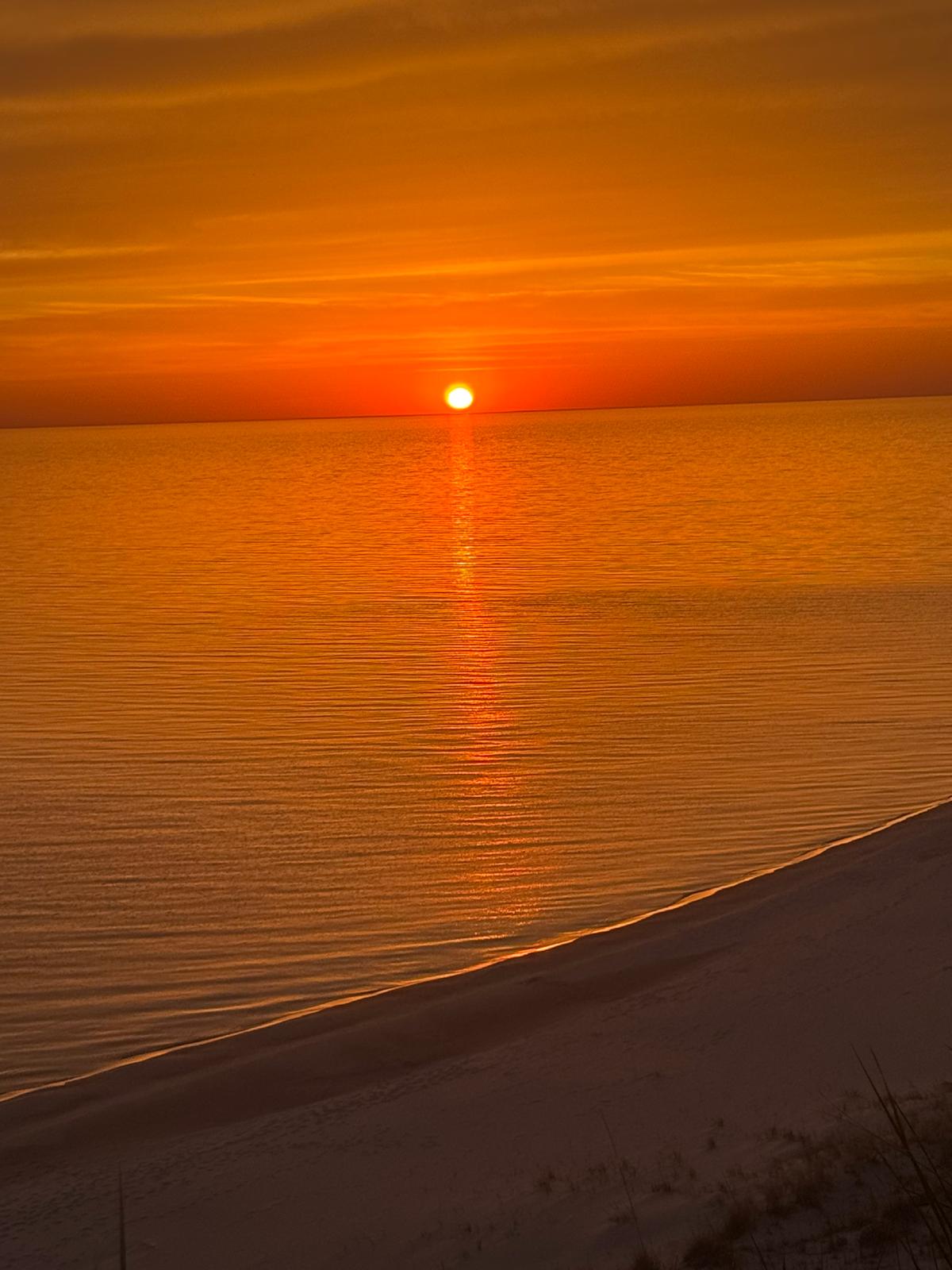 Breathtaking sunsets from our main bluff