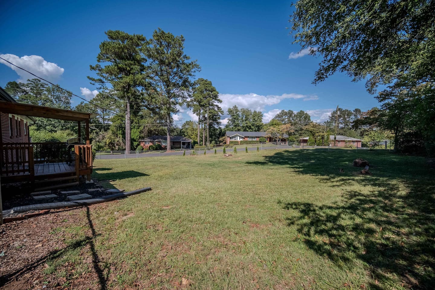 Large Fenced in Backyard