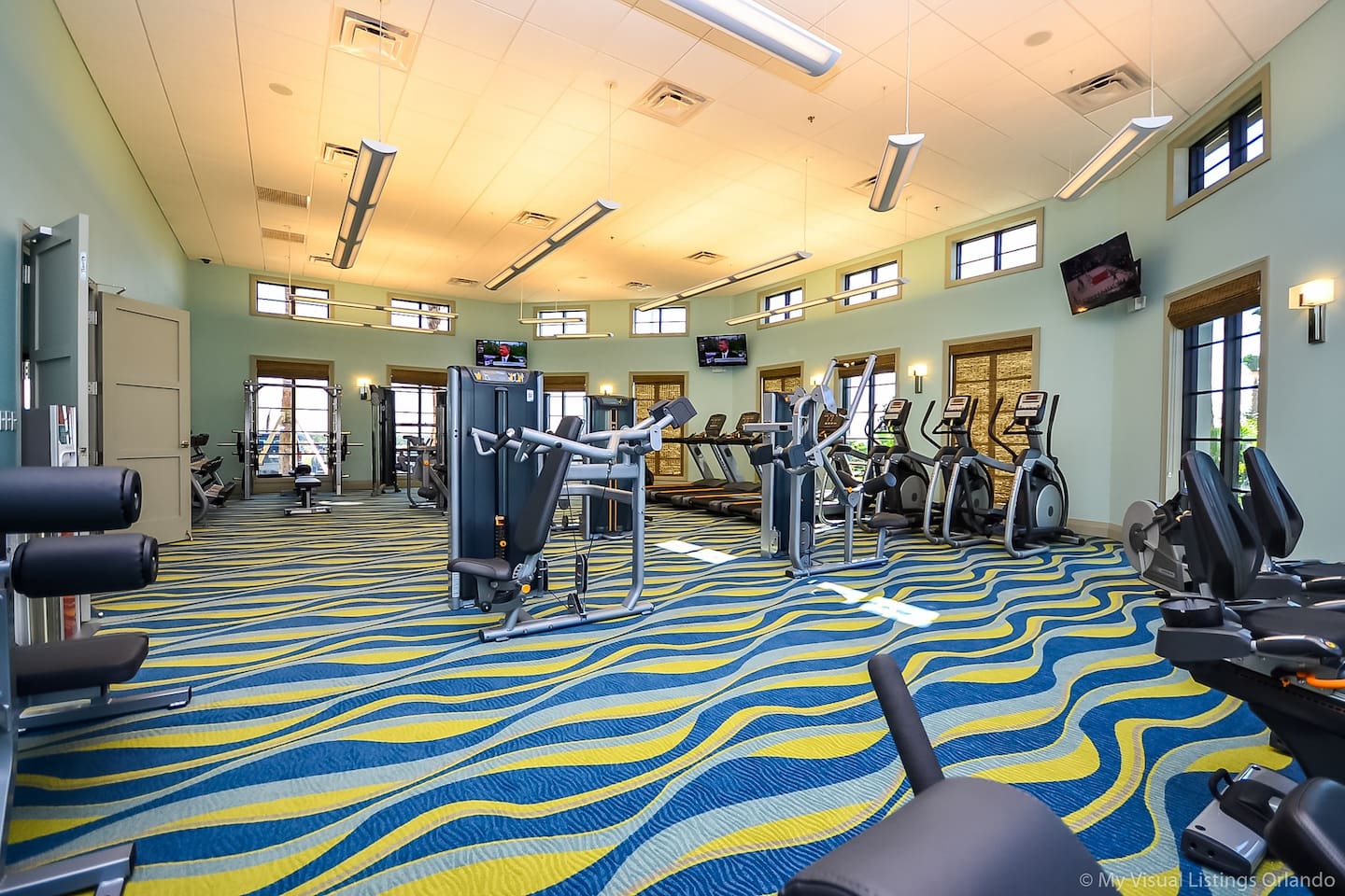 Full Gym at the clubhouse