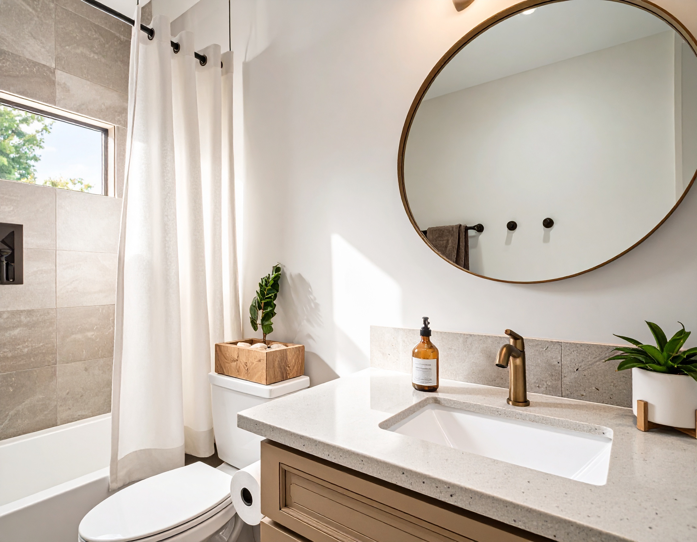 Full Bathroom 1 of 3 | Representative Interior. Décor / Finishes May Vary.