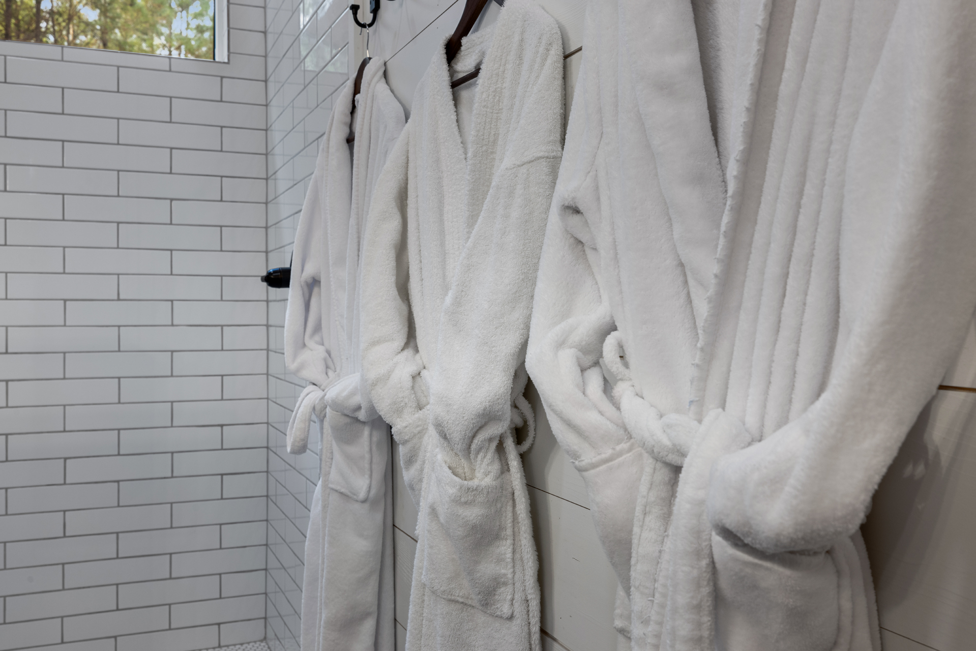Deer bathrooms Plush Robes