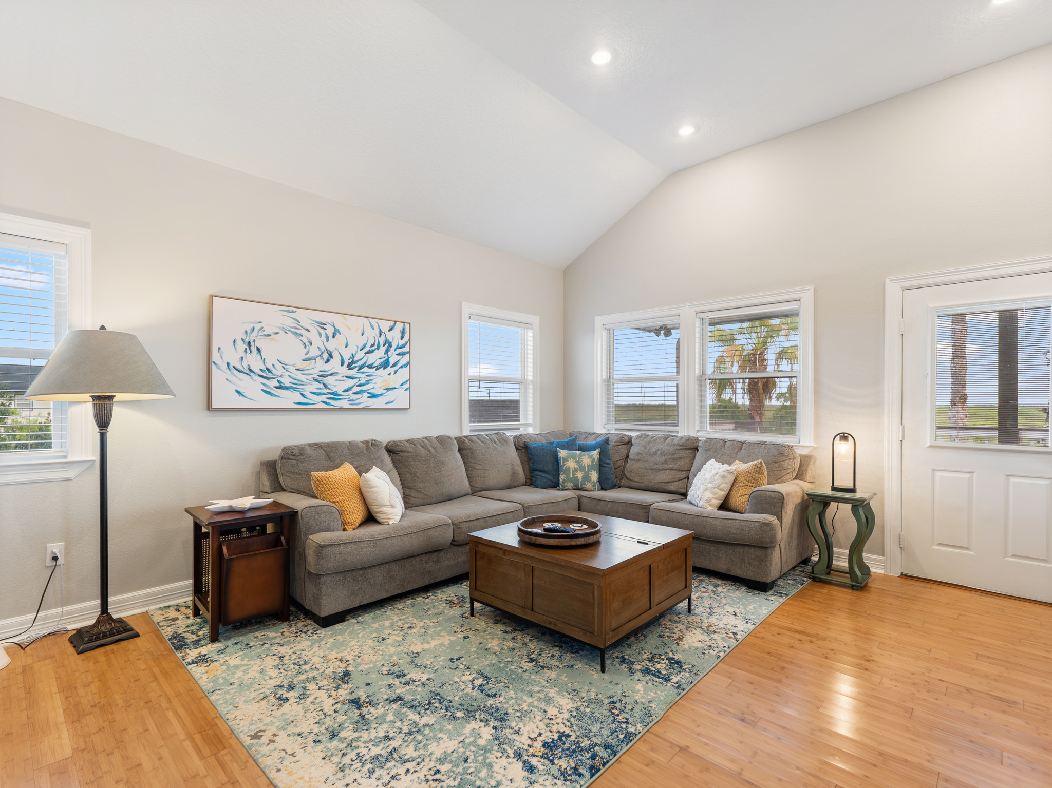 Living room.
