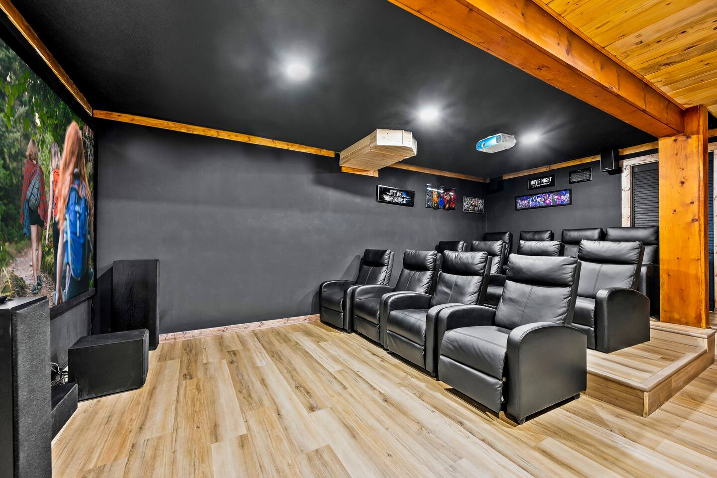 Movie Night!!! This Home Theater is the best!!! 