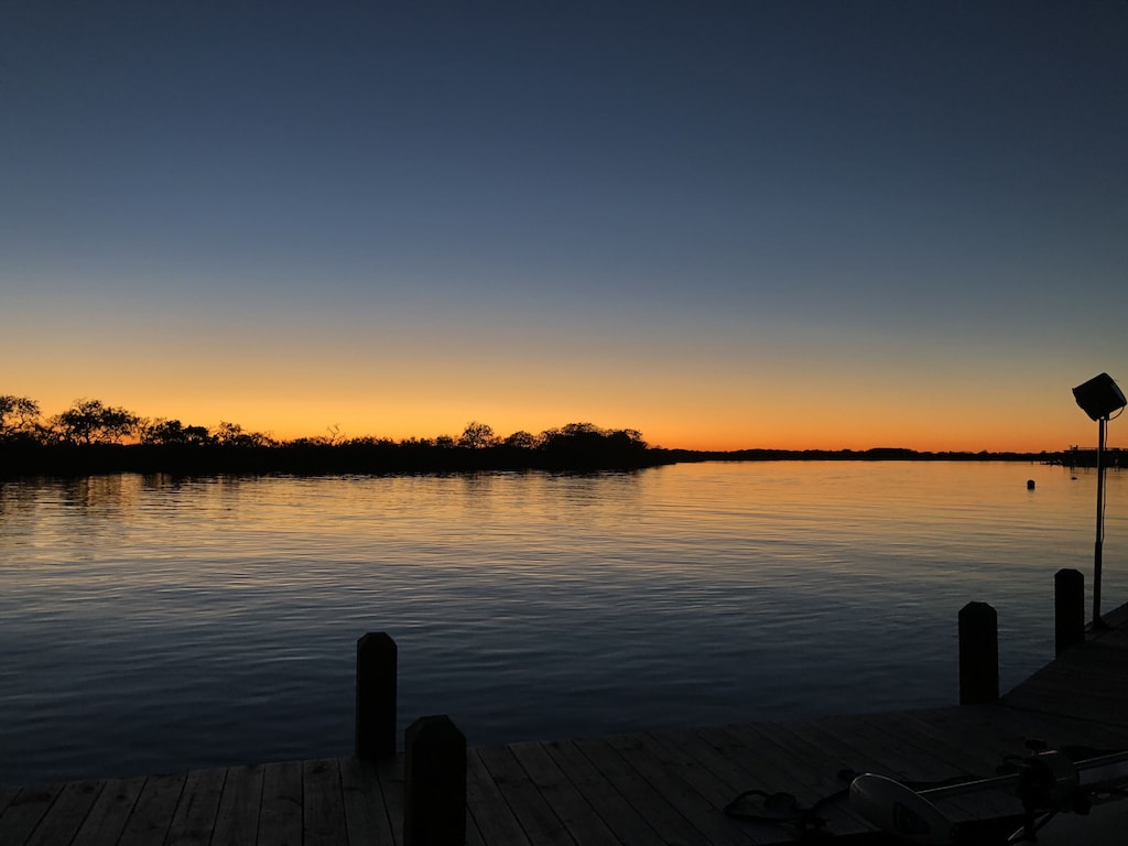 Beautiful sunsets from the pier or porch!