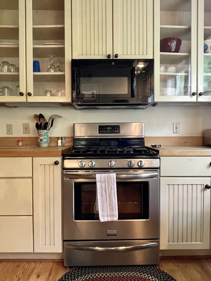 Stove in Kitchen
