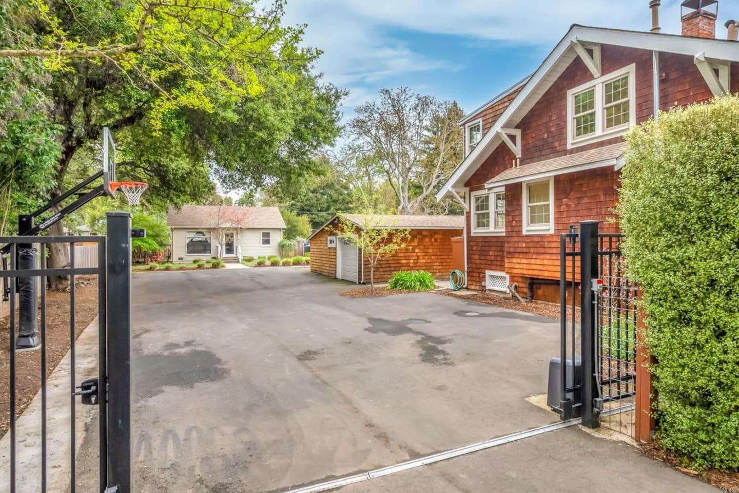 Driveway and parking