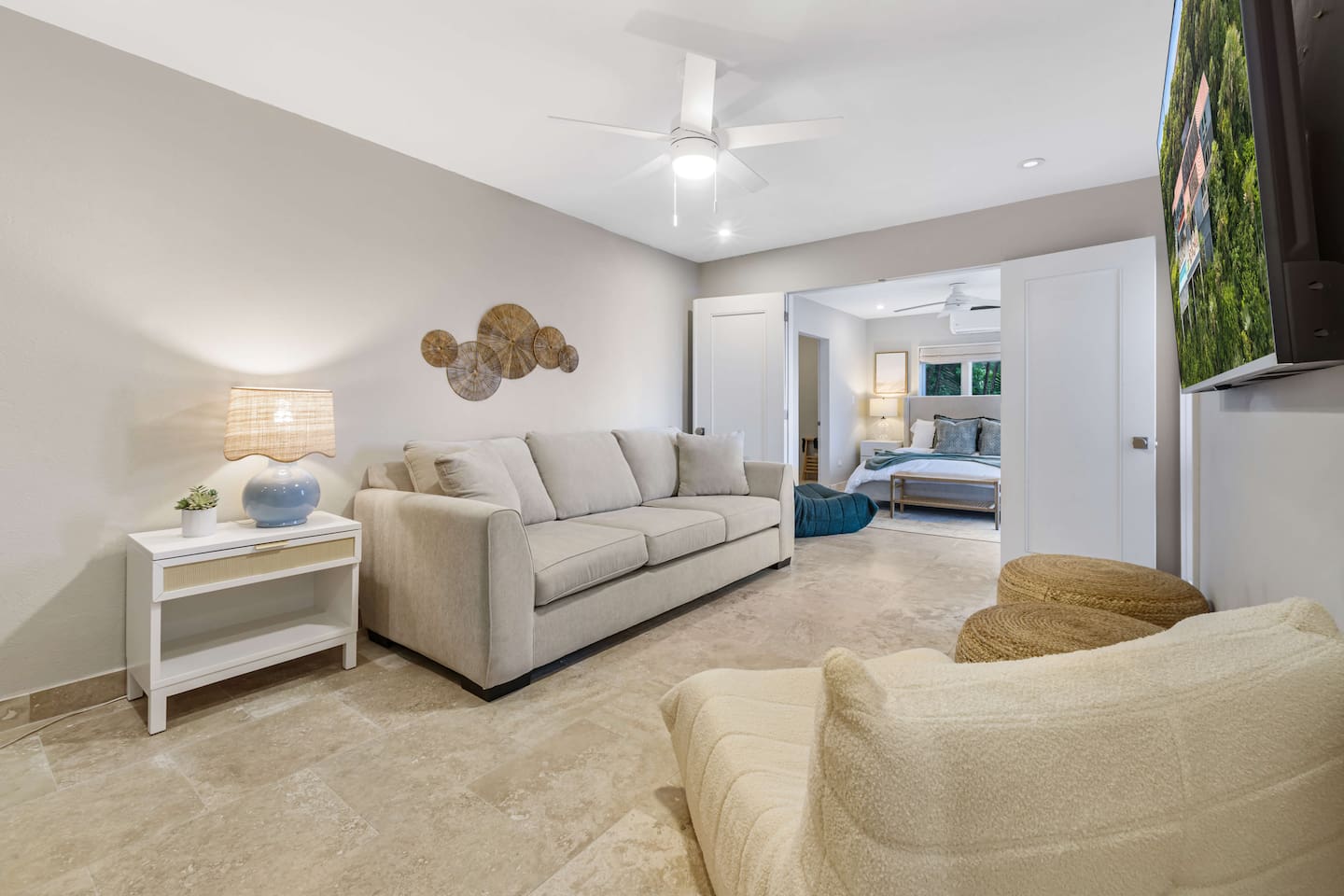 Movie/theatre room on the lower level 