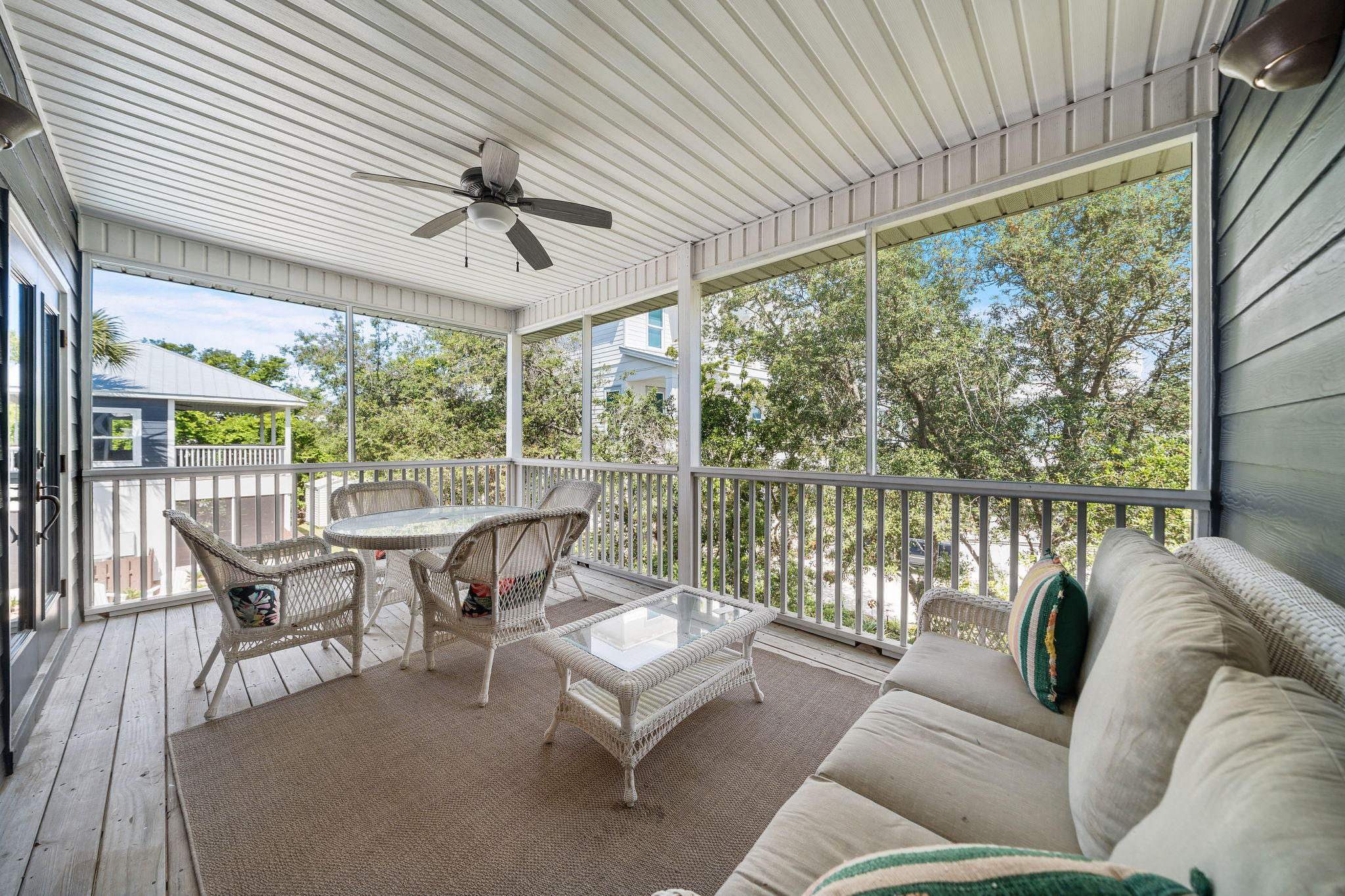 Screened in Primary Balcony