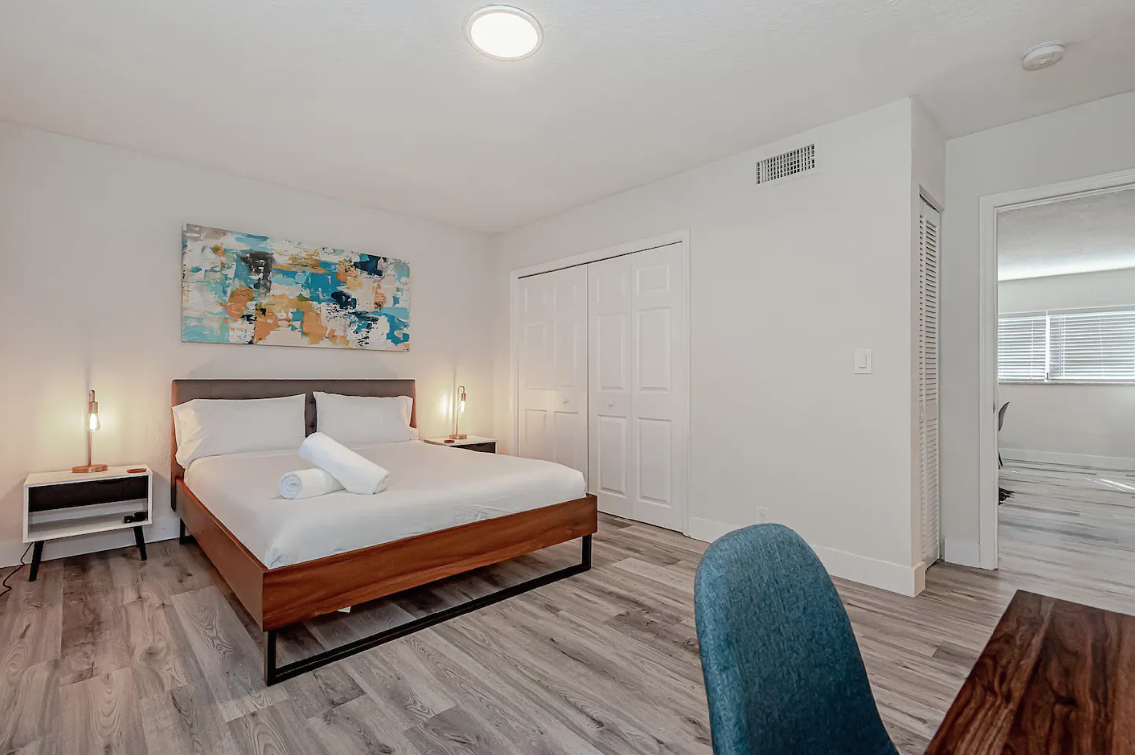 Welcome to your private one bedroom with en suite bathroom!