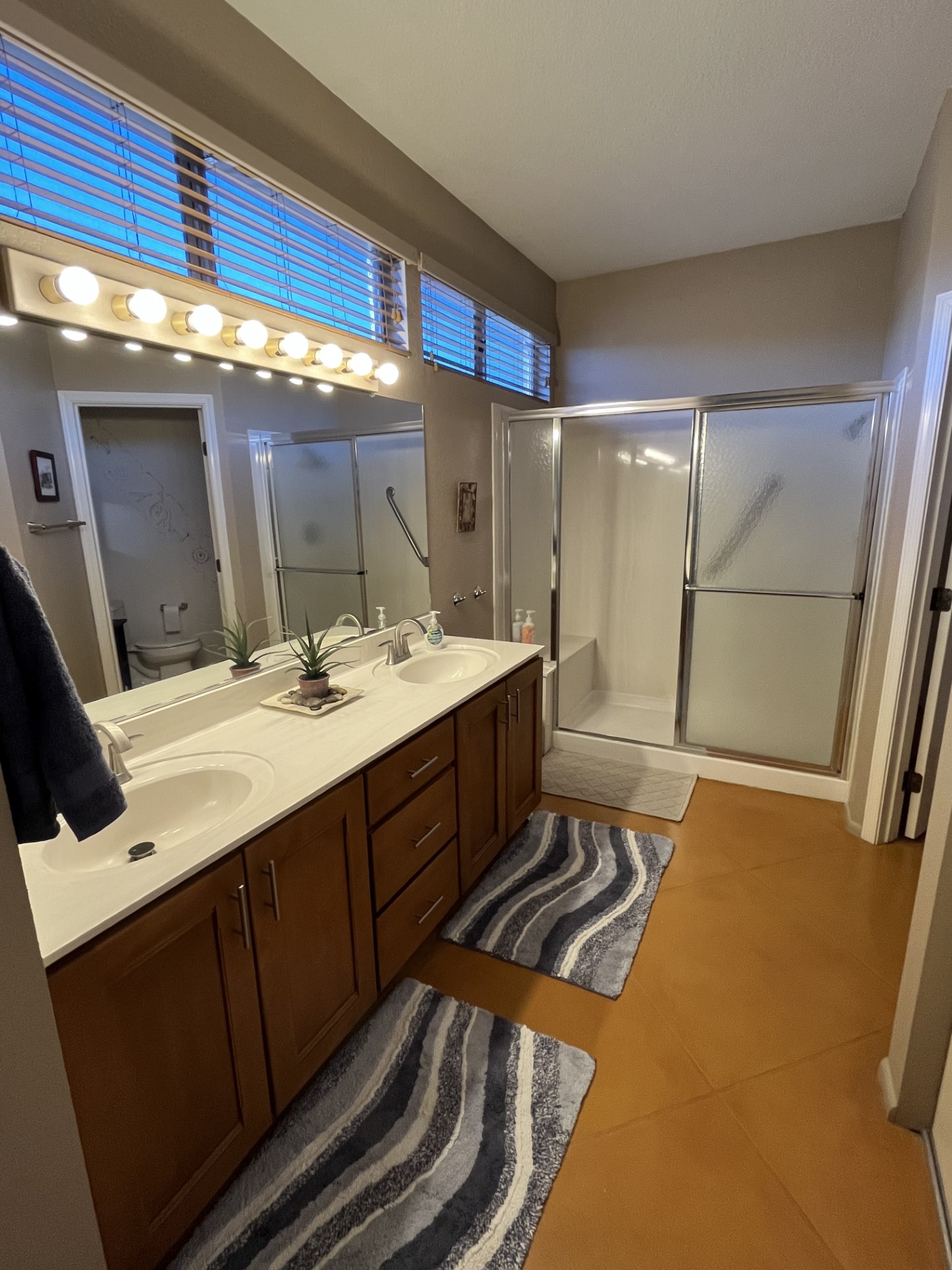 Ensuite bath in primary suite