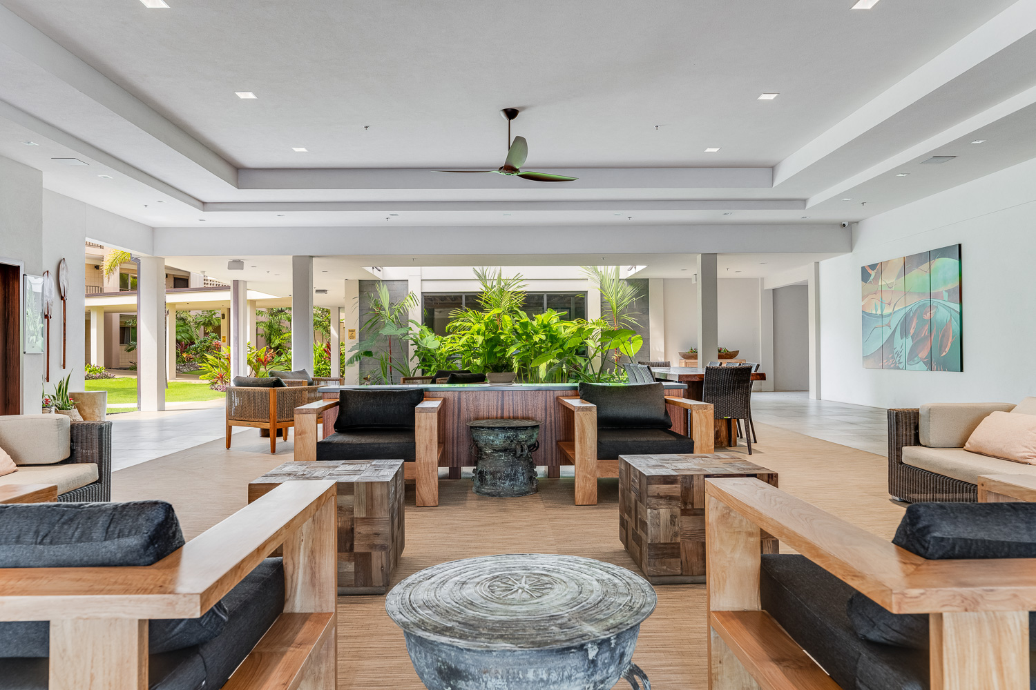 Welcoming Valley Isle Resort lobby