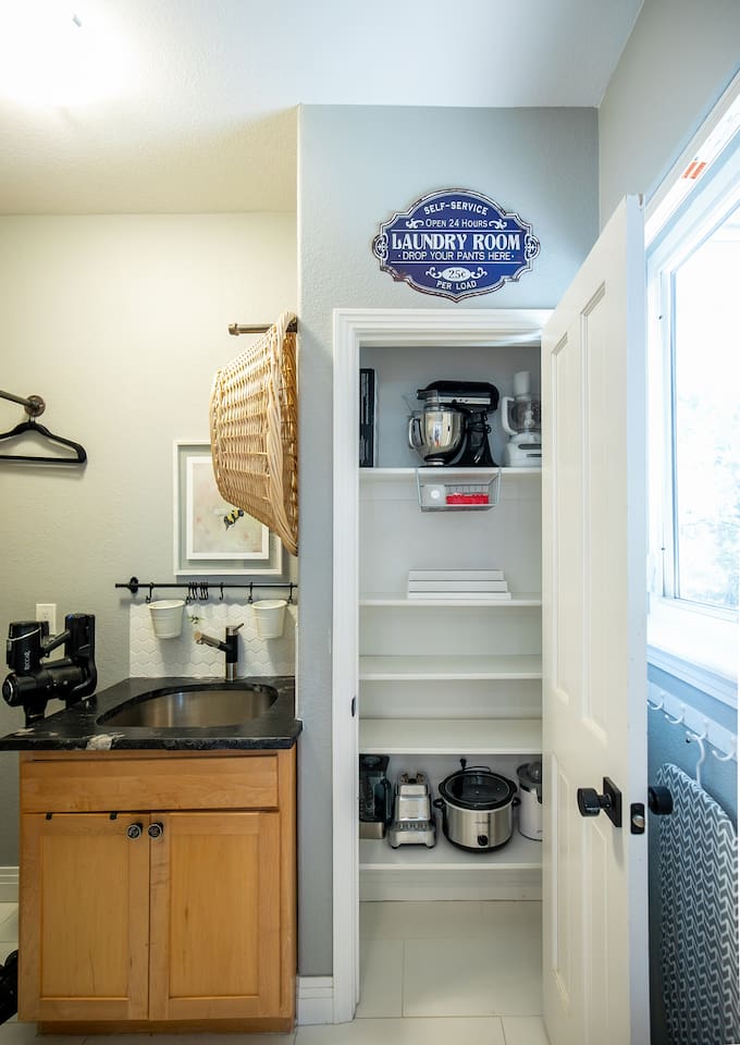 Will you be gone all day?  We have a crockpot great for cooking up a meal while you are out to have ready when you return!