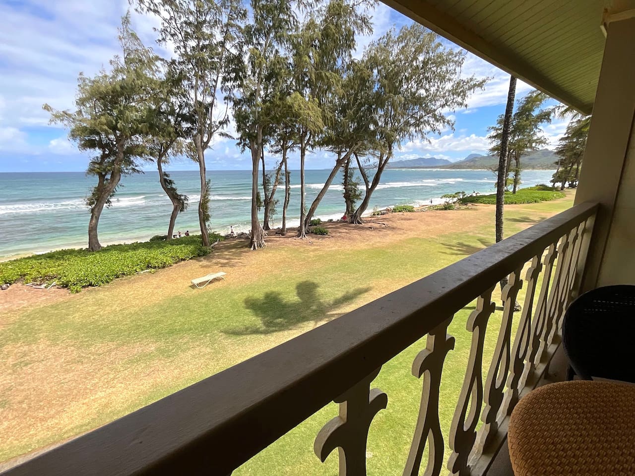 View from the lanai at unit 325.