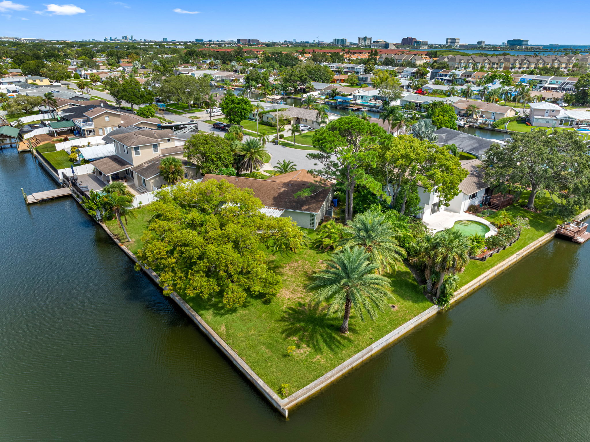 Aerial View of the Neighborhood