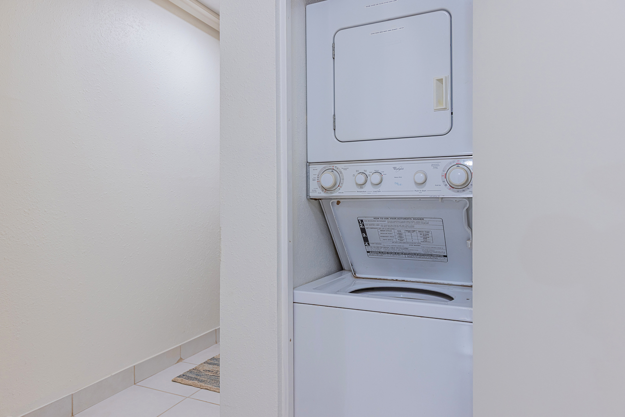 Washer and Dryer in Unit