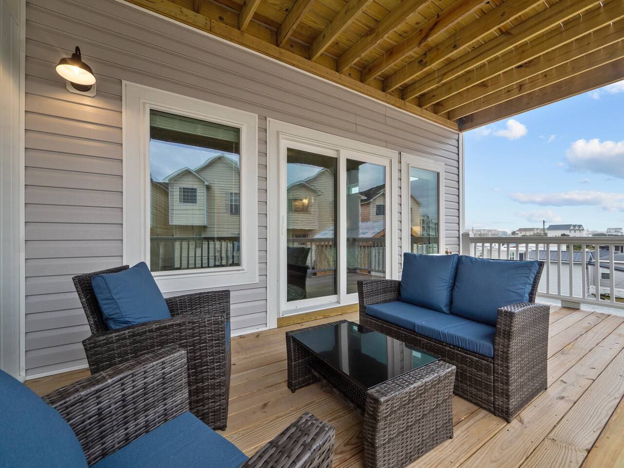Private deck off Master Bedroom